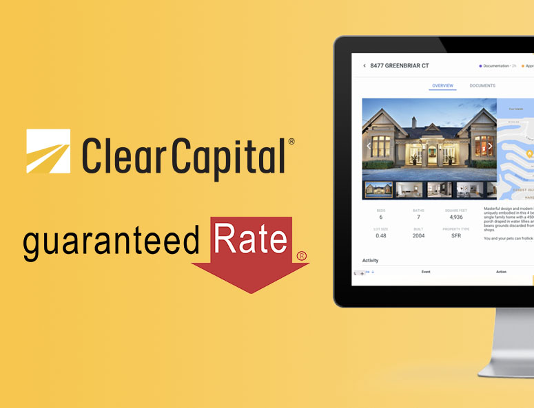 Guaranteed Rate Selects SaaS Valuation Platform Clear Capital News