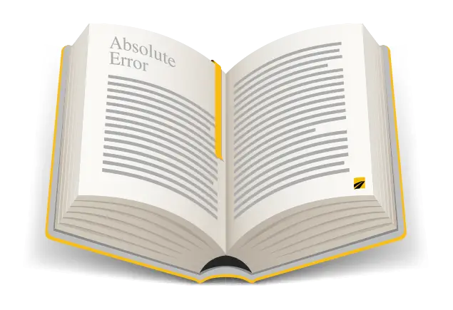 Definition of Absolute Error
