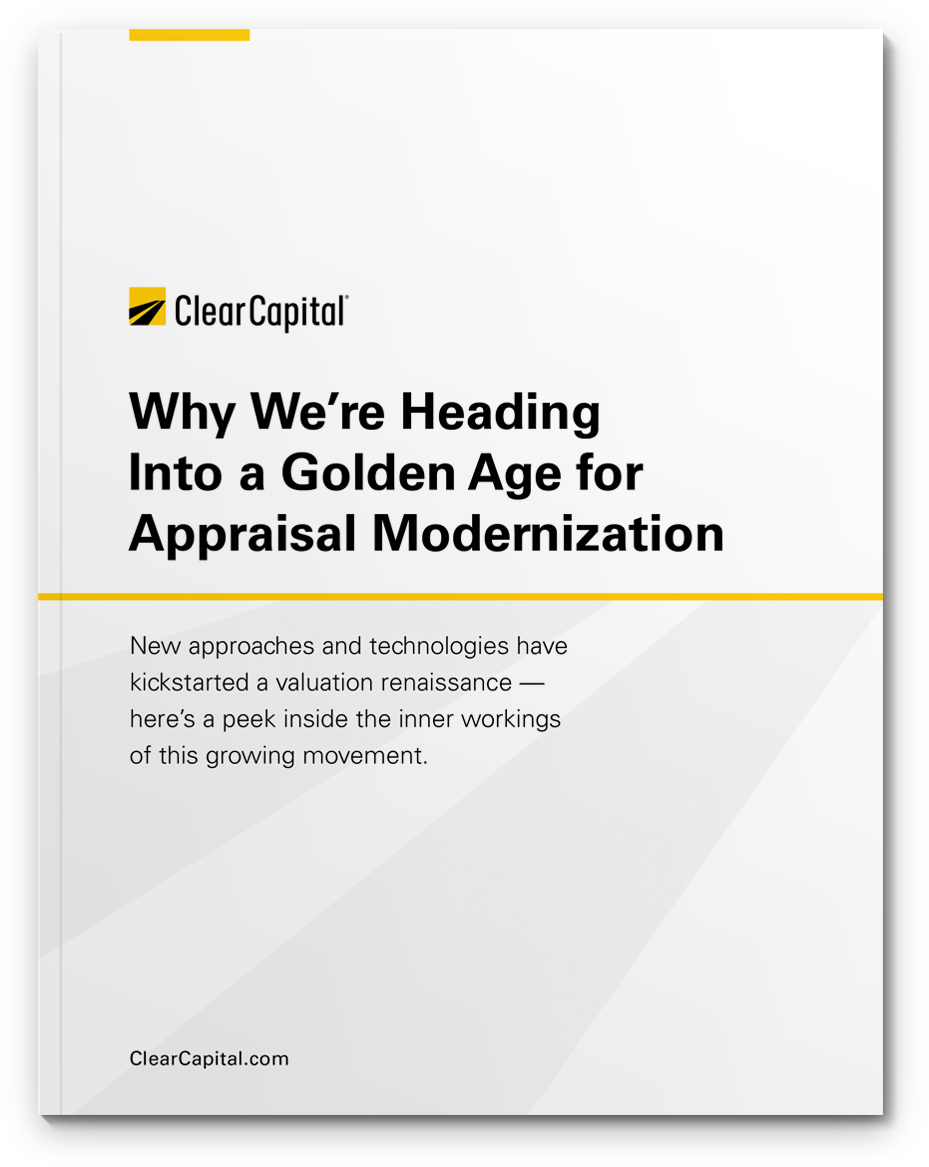White Paper Why We're Heading Into a Golden Age for Appraisal Modernization