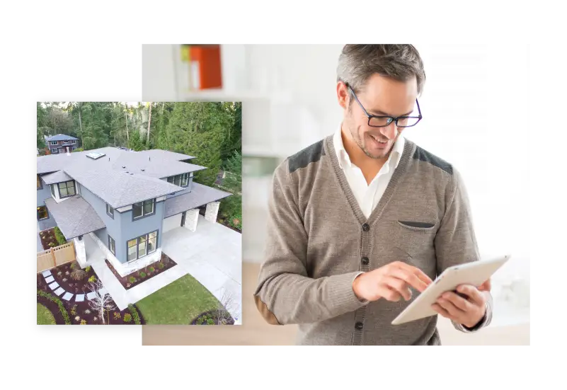 appraiser using ipad
